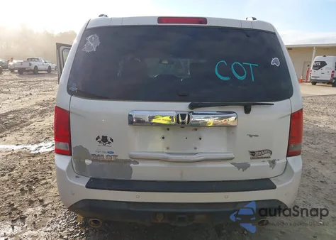 2014 Honda Pilot Touring from USA, damaged, VIN 5FNYF3H91EB010454